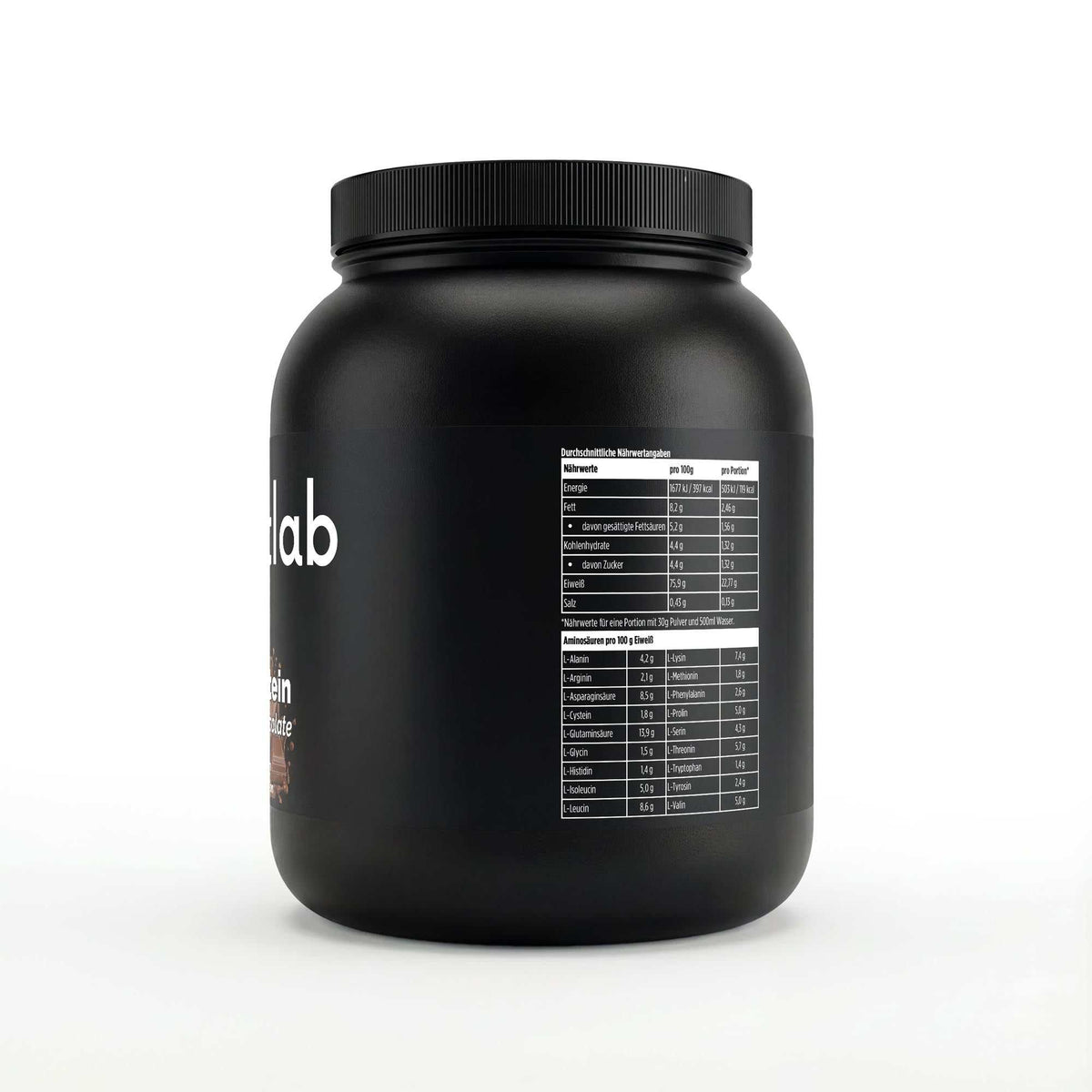 Premium Whey Protein Schokolade 1000g, 23g Protein pro Portion