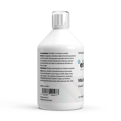 Vita Shield PLUS+ Shots Fresh Orange mit Vitamin C, D3 und Zink von elmntlab